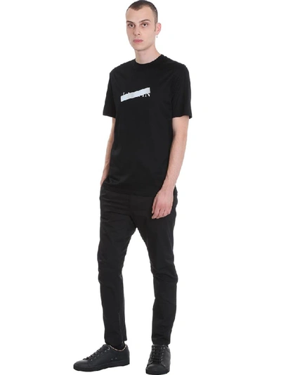 Shop Lanvin T-shirt In Black Cotton