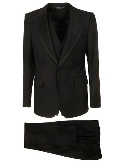 Shop Dolce & Gabbana Slim Fit Blazer In Black