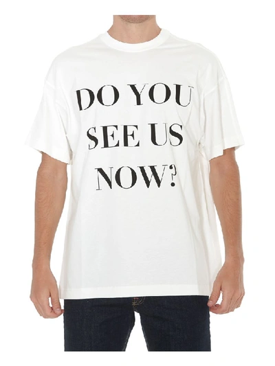 Shop Botter Do You See Us Now Tshirt In White