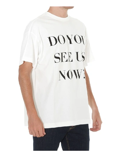 Shop Botter Do You See Us Now Tshirt In White