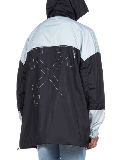 Shop Off-white Jacket In Black Silver