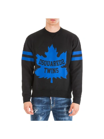 Shop Dsquared2 Twins Sweatshirt In Nero