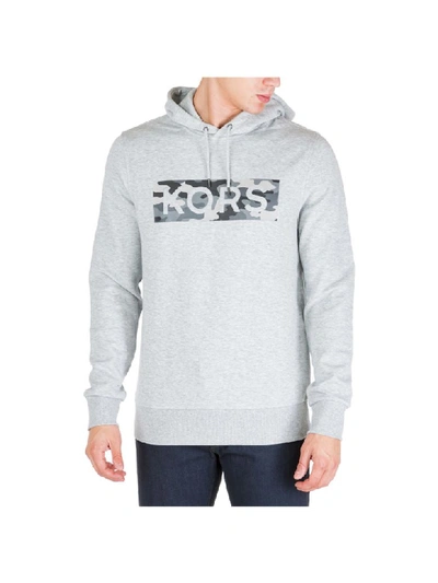 Shop Michael Kors Fall Hoodie In Grigio