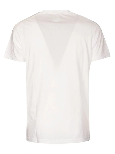 Shop Dsquared2 Logo Stamp Print T-shirt In White