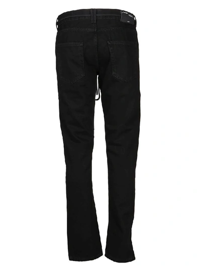 Shop Off-white Pantalone In Black Black