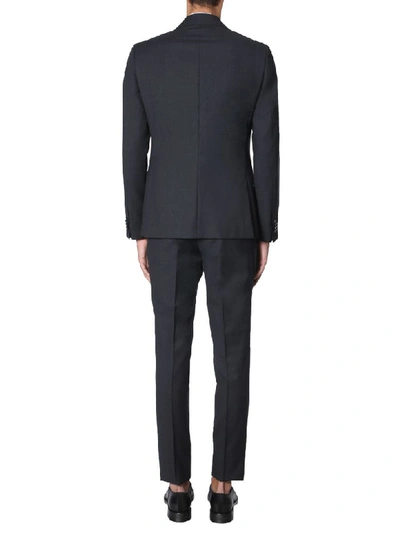Shop Z Zegna Slim Fit Suit In Antracite