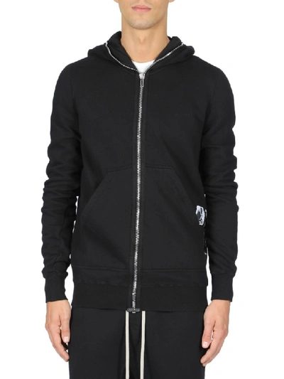 Shop Drkshdw Fleece In Nero