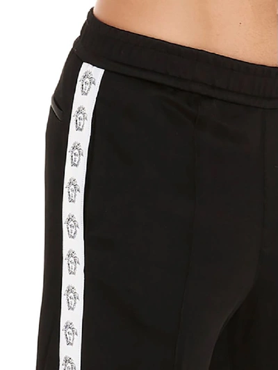 Shop Versace Sweatpants In Black