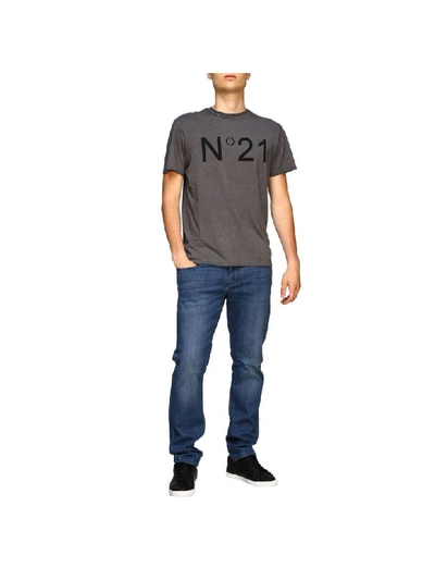 Shop N°21 N° 21 T-shirt T-shirt Men N° 21 In Grey