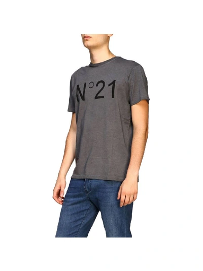 Shop N°21 N° 21 T-shirt T-shirt Men N° 21 In Grey