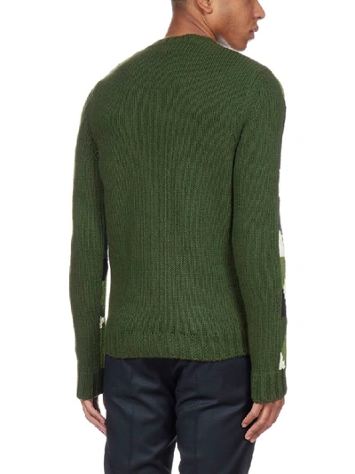 Shop Prada Sweater In Militare