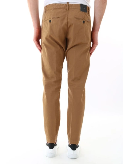 Shop Dsquared2 Chino Trousers Beige