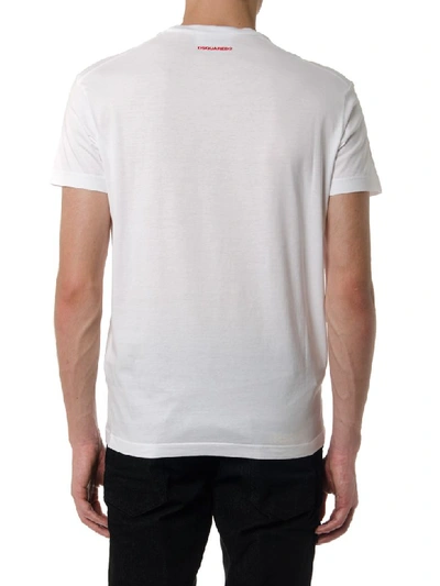 Shop Dsquared2 White Icon Cotton T-shirt