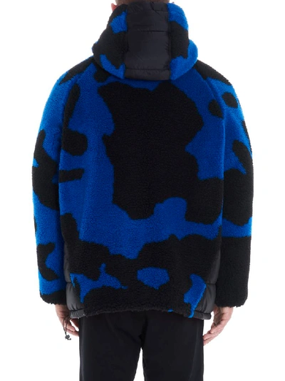 Shop Marcelo Burlon County Of Milan Jacket In Blue