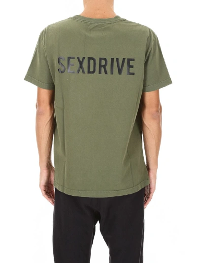 Shop Rta Sexdrive T-shirt In Sex Drive Field Green (green)