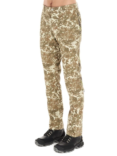 Shop Burberry Pants In Green