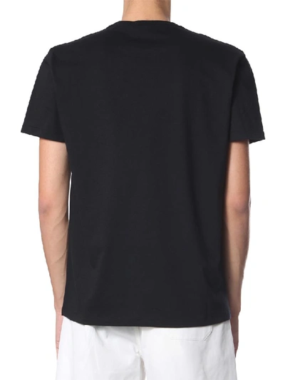 Shop Alexander Mcqueen Ivy Skull T-shirt In Nero