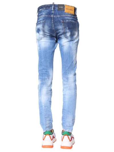 Shop Dsquared2 Cool Guy Fit Jeans In Blu
