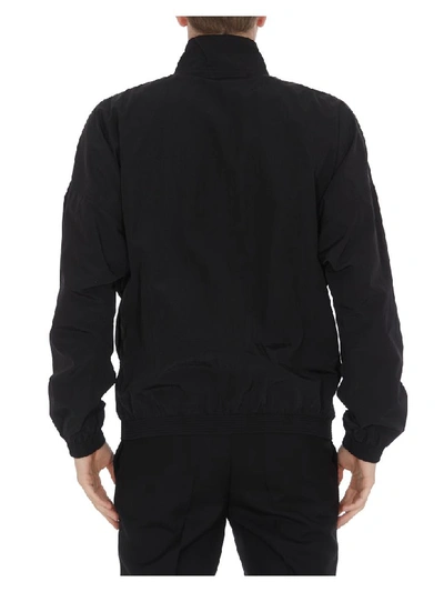 Shop Givenchy Logo Raincoat In Black