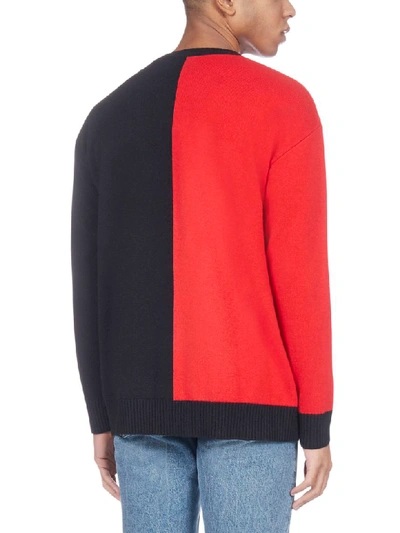 Shop Burberry Logo Cashmere Sweater In Black