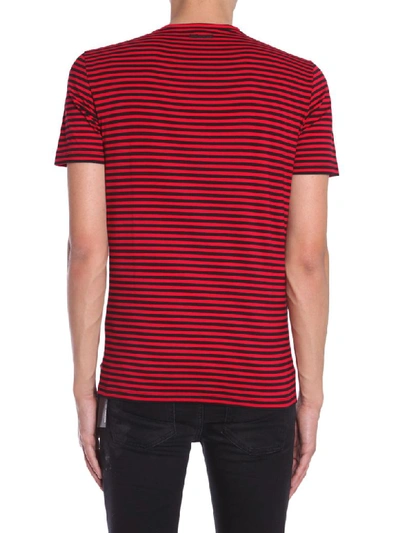 Shop Diesel Black Gold Ty-industrial T-shirt In Rosso