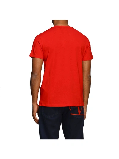 Shop N°21 N° 21 T-shirt N &deg; 21 Basic T-shirt With Logo Print In Red