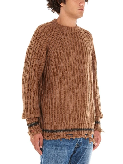Shop Golden Goose Sweater In Brown
