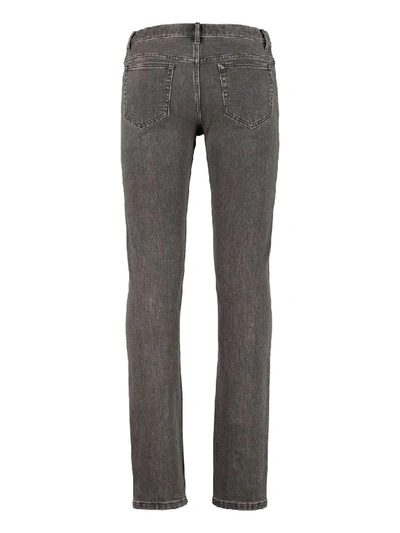 Shop Apc Petit New Standard Jeans In Grey