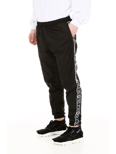 Shop Muf10 Nylon Trousers In Black (black)