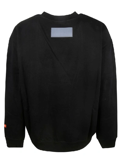 Shop Heron Preston Nasa Mid-logo Sweatshirt In Black