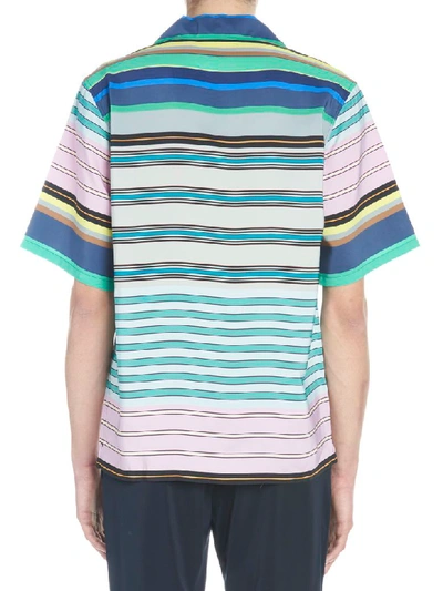 Shop Prada Shirt In Multicolor