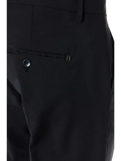 Shop Dondup Black Chino Trousers
