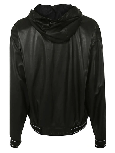 Shop Givenchy Zipped Windbreaker In Black