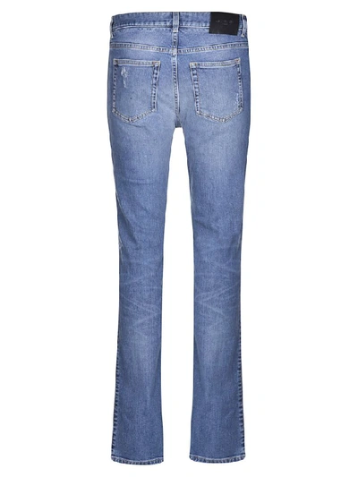 Shop Givenchy Slim Fit Trousers In Blue