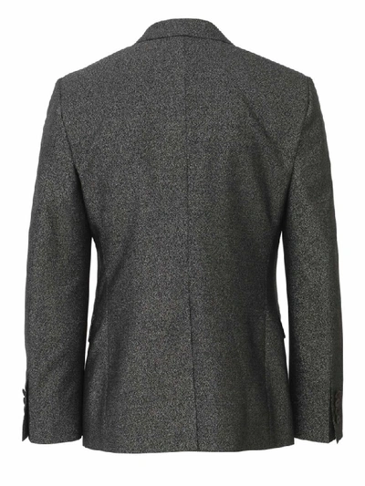 Shop Alexander Mcqueen Blazer In Grey