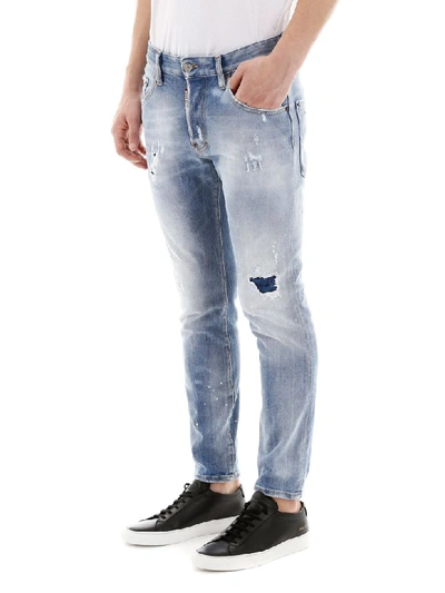 Shop Dsquared2 Skater Jeans In Blue (blue)