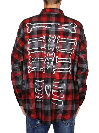 Shop Haculla Checked Shirt In Red Black