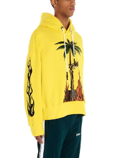 Palm angels skeleton hoodie hotsell