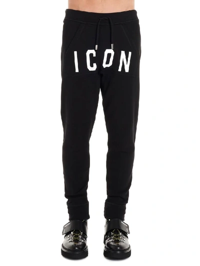 Shop Dsquared2 Icon Pants In Black