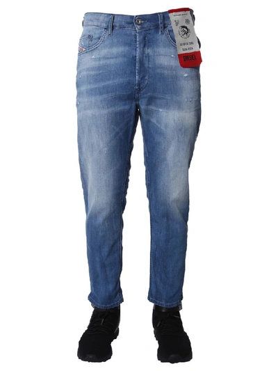 Shop Diesel D-eetar Jeans In Blu