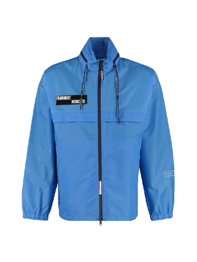 Shop Moncler Mor Windbreaker In Blue