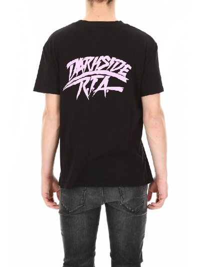 Shop Rta Dark Side T-shirt In Black Pink (black)