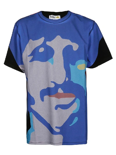 Shop Stella Mccartney Print T-shirt In Blue