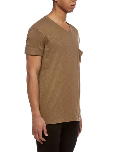 Shop Neil Barrett Chest Pocket T-shirt In Verde