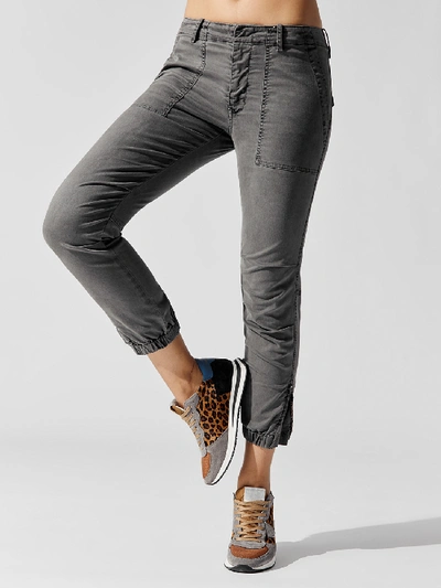 Shop Nili Lotan Jenna Pant In Gunmetal