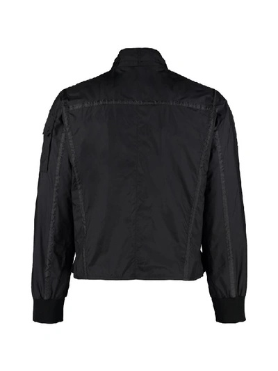 Shop Maison Margiela Nylon Sport Jacket In Black