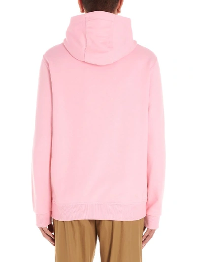 Shop Burberry Albi Hoodie In Pink