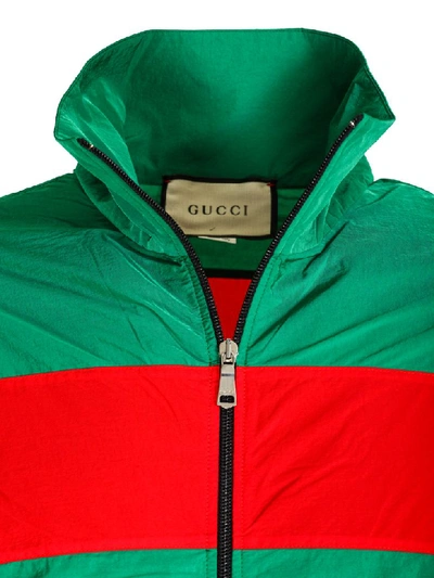 Shop Gucci Vintage Oversized Jacket In Nero