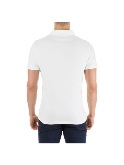 Shop Michael Kors Elvis Polo Shirts In White