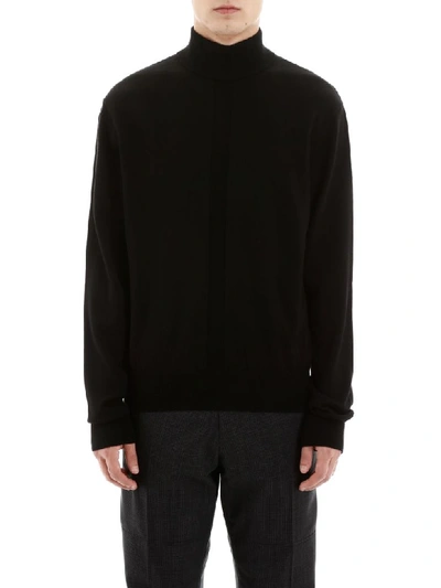 Shop Etudes Studio Mock Neck Knit In Black (black)